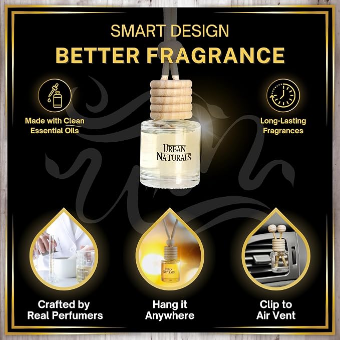 Urban Naturals Car Air Freshener Diffuser 3 Pack - Image 5