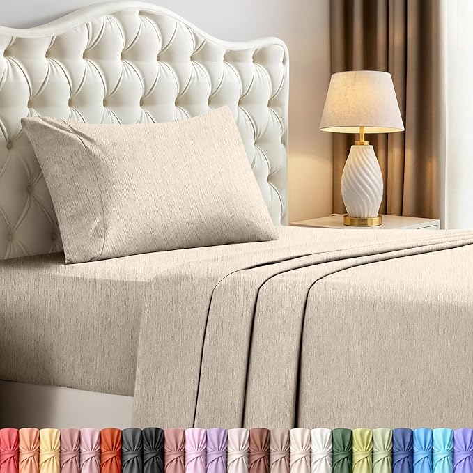 Utopia Bedding Twin Sheet Set – 3 Piece Bed Sheets by UTOPIABEDDING