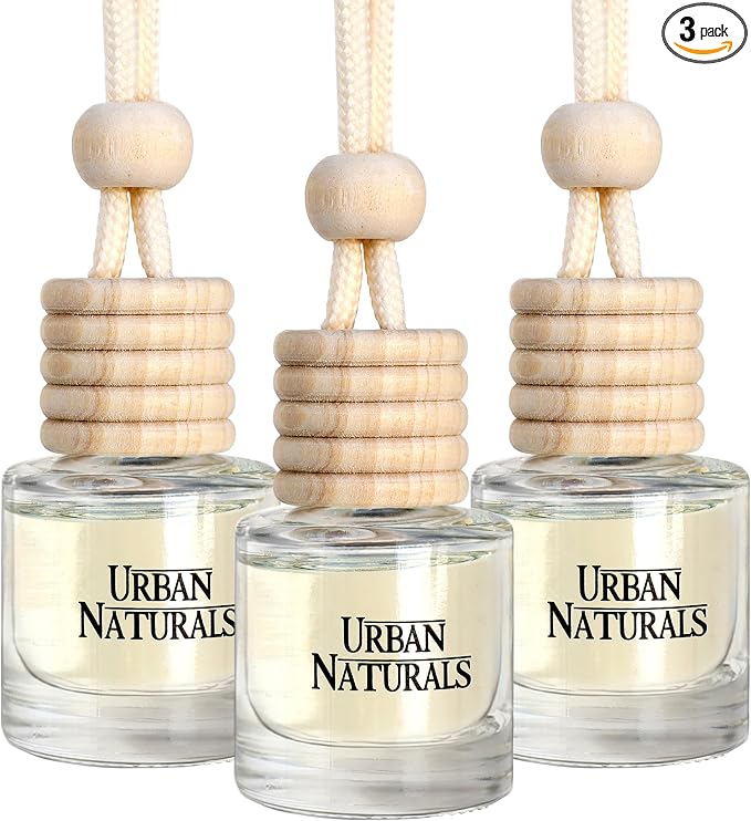 Urban Naturals Car Air Freshener Hanging + Vent Clip, 1 Way Scent Diffuser by UrbanNaturals