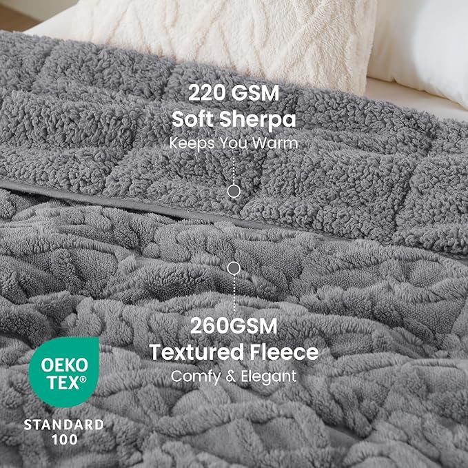 Drewin Queen Size Weighted Blanket 15 lbs - Image 3