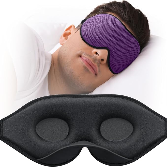 MABAO Sleep Mask for Side Sleeper, Eye Mask for Sleeping Women Men, 3D by MABAOSleepMasks