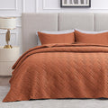 Love's cabin Quilts for Full Bed Umber Bedspreads Bedding Set by Lovescabin