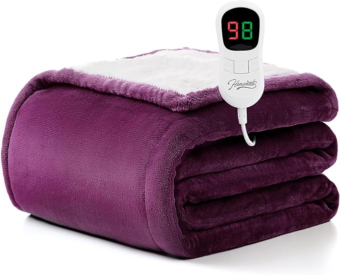 Homemate Electric Heated Blanket Twin Size by Homemate