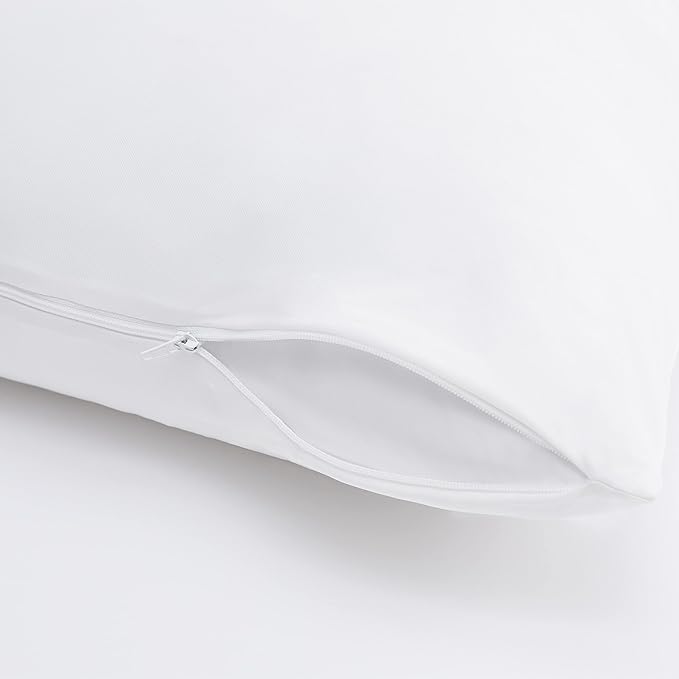 Serta Power Chill Cooling Pillow Protectors, Stain Resistant and Zippered - Image 3