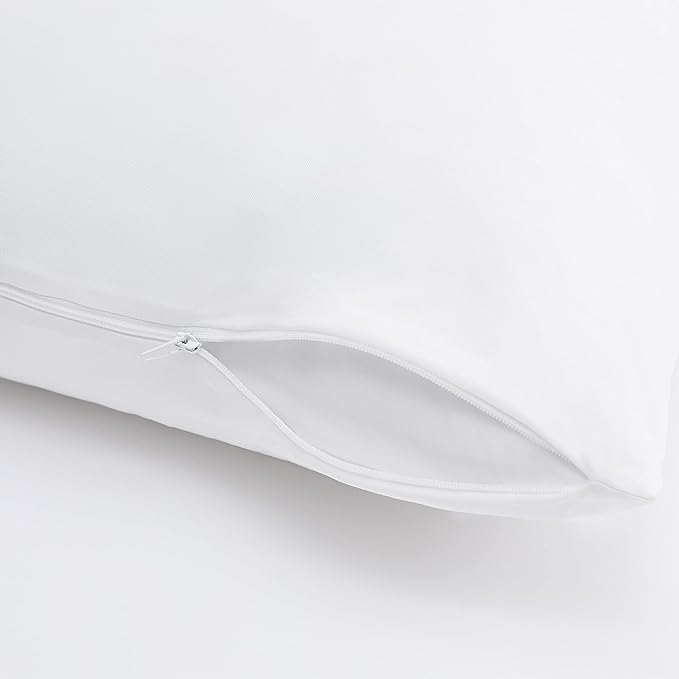 Serta Power Chill Cooling Pillow Protectors, Stain Resistant and Zippered - Image 3