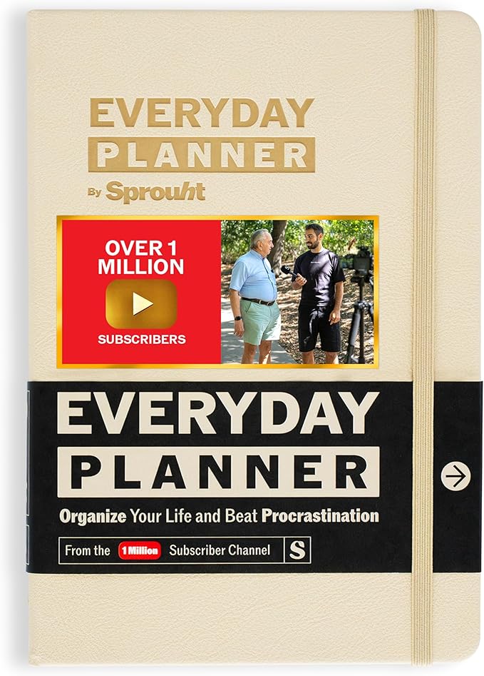 Undated Daily Planner | 90 Day Daily & Weekly Productivity Journal by Unknown