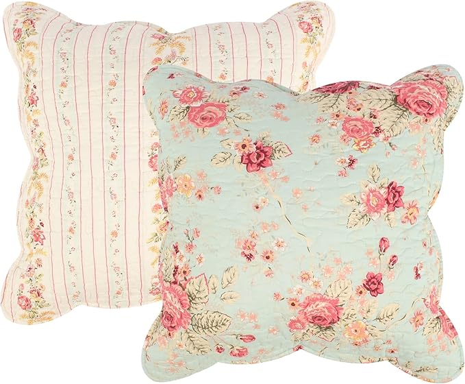 Greenland Home Antique Rose 100% Cotton Heirloom-Quality Quilt Set, 4-Piece - Image 3