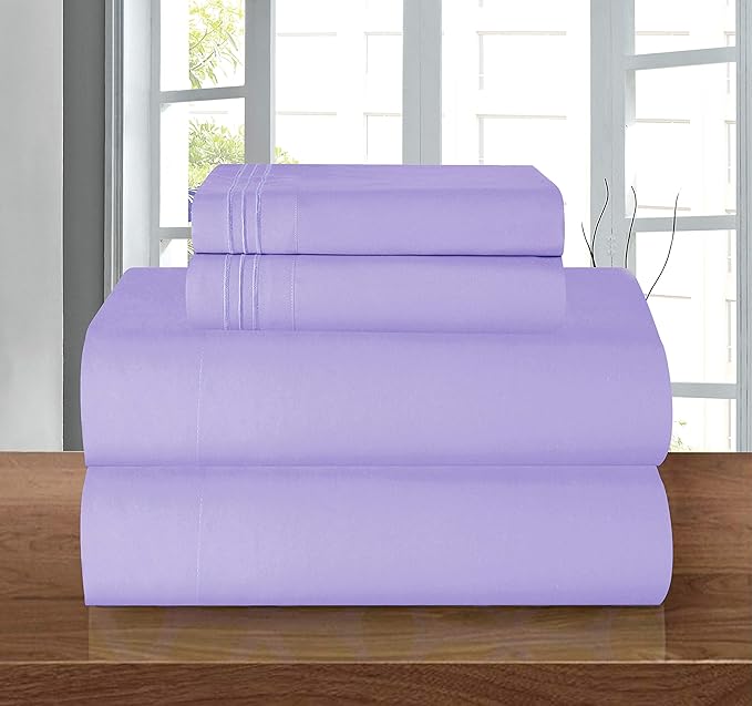 Elegant Comfort Luxury 1500 Premium Hotel Quality Microfiber 5-Piece Sheet Set - Image 2