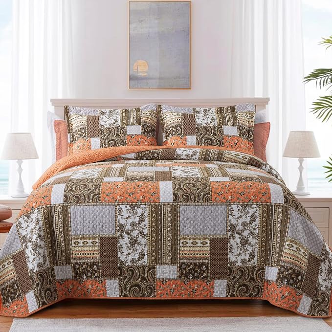 BEDIFANY Cotton California King Size Quilt - Image 7