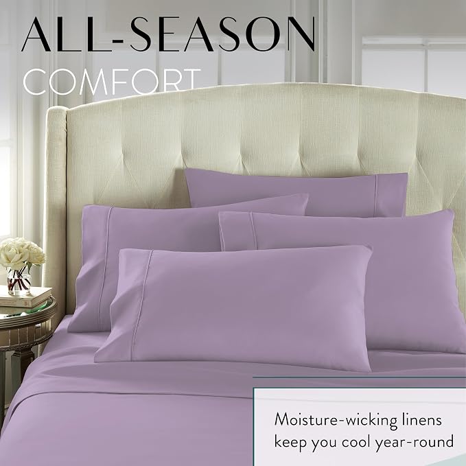 Danjor Linens Twin Bunk Bed Sheets w/ 2 Pillowcases, Lightweight Brushed - Image 6