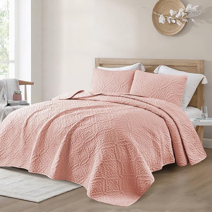 Exclusivo Mezcla Queen Quilt Bedding Set, Lightweight Soft Bedspreads Coverlets - Image 2