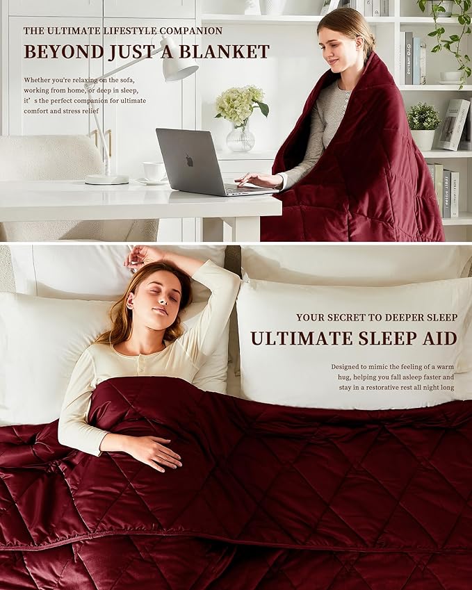 L'AGRATY King Size Weighted Blanket - Image 5