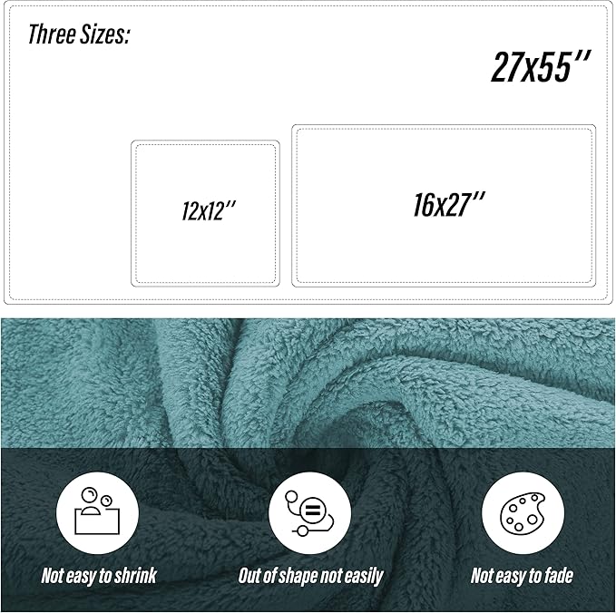 MOONQUEEN Ultra Soft Towel Set-Quick Drying - Image 2