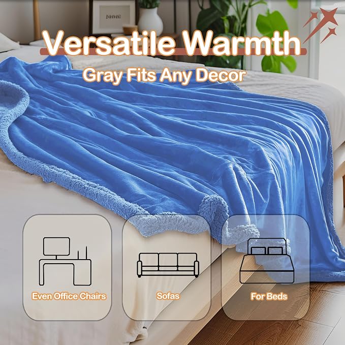 Electric Heated Blanket Full Size 72" x 84" - Image 7