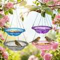 4 Pack Super Value Hanging Plastic Bird Baths and Feeders by XYZRTLON