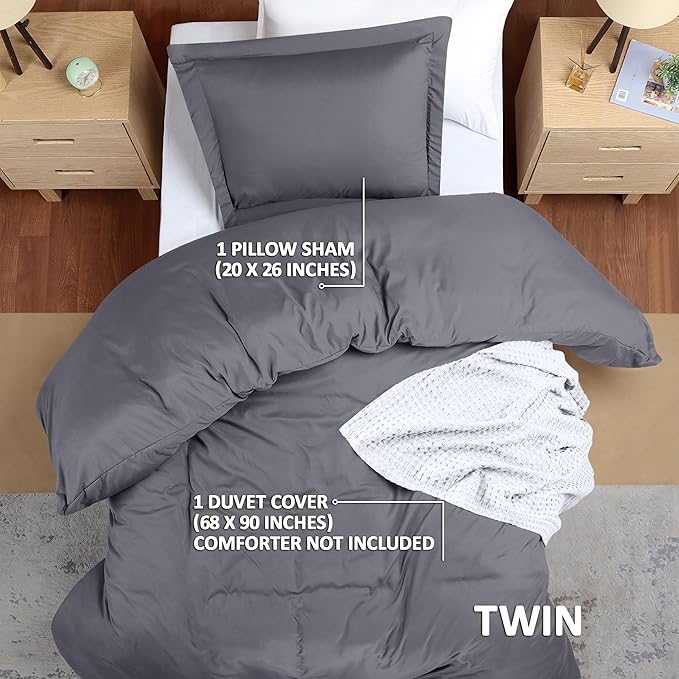 Utopia Bedding Duvet Cover Twin Size - Image 2