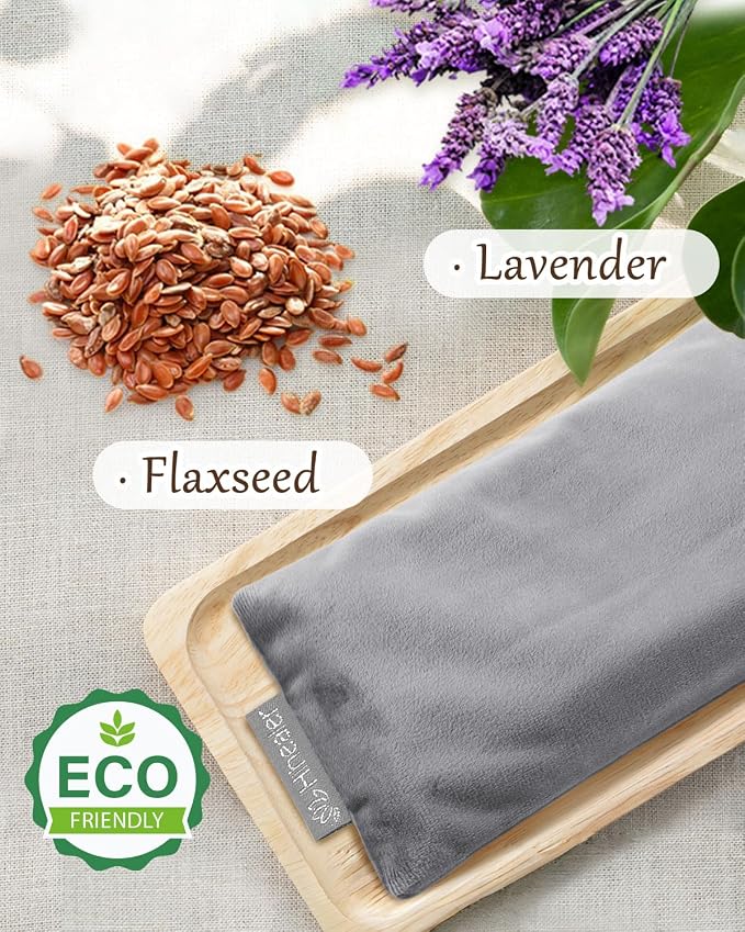 Lavender Eye Pillow for Relaxation, Sleep – Weighted Eye Mask for Headache - Image 3