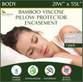 Four Seasons Essentials Body Size Waterproof Pillow Protector by FourSeasonsEssentials
