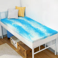 SINWEEK 2 Inch Egg Crate Memory Foam Mattress Topper Twin XL, Twin Extra Long by SINWEEK