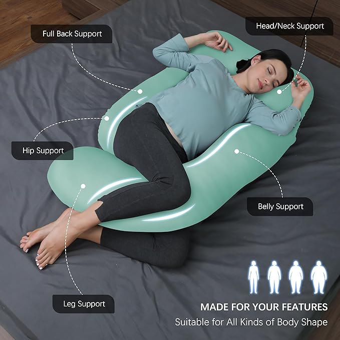 MOON PARK Pregnancy Pillows for Sleeping - Image 2