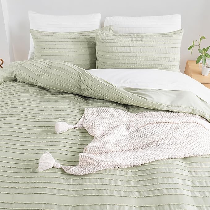 NEXHOME PRO Duvet Cover, 3 Pieces Boho Tufted Duvet Cover Set, Soft and - Image 8