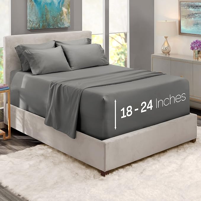 Hearth & Harbor Extra Deep Pocket King Size Sets - Image 2