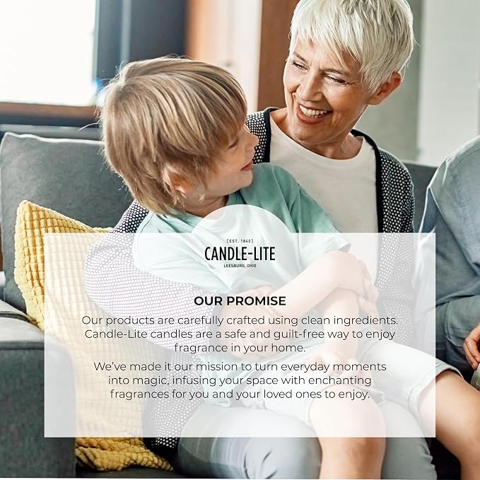 Candle-lite Scented Candles, Ocean Blue Mist, 18 oz Jar, Proudly Poured in The - Image 6