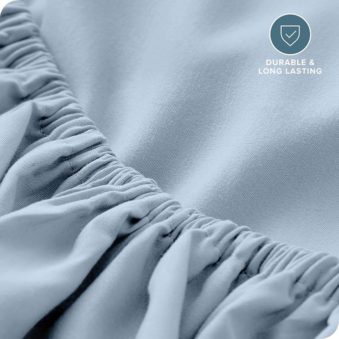 Bare Home Fitted Bottom Sheet King Size - Image 5