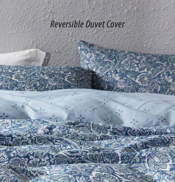 SLEEPBELLA Duvet Cover Set 600 Thread Count Cotton Bedding Set - Image 3