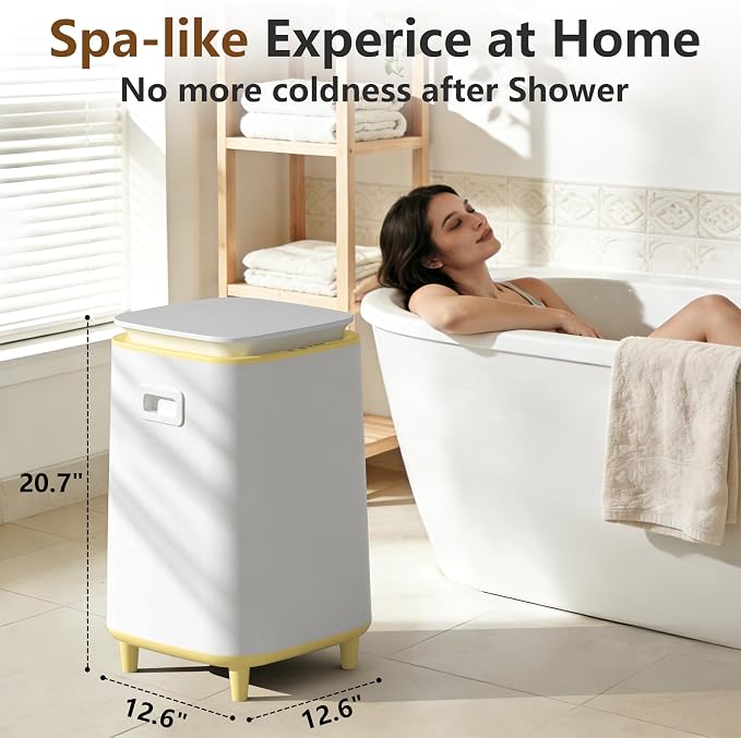 22L Towel Warmer for Bathroom – Fast Heating Blanket Warmer, Fits Two 40" x 70" - Image 6