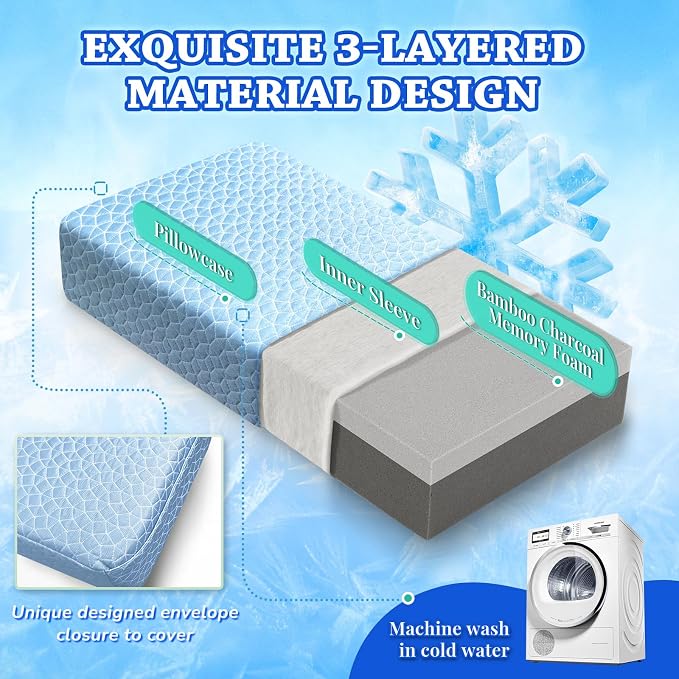 HARBOREST Cooling Cube Pillow - Image 6