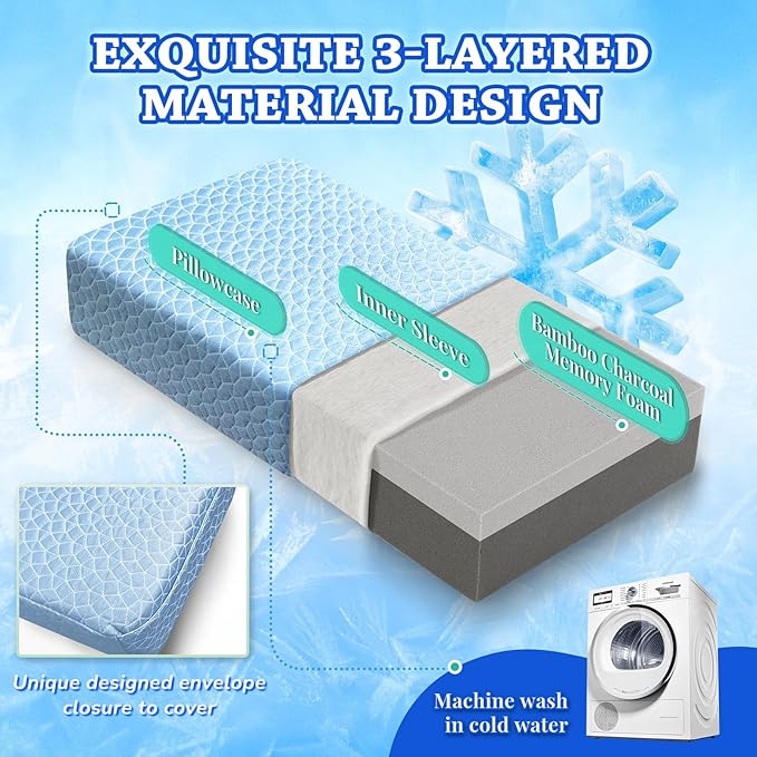 HARBOREST Cooling Cube Pillow - Image 6