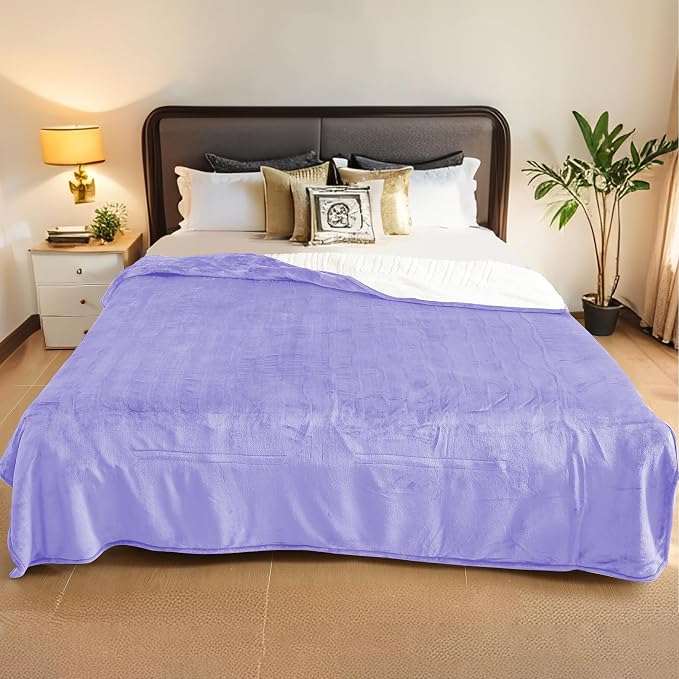 LaffyLo Electric Heated Blanket Queen Size 84 x 90, Dual Control, Fast Heating - Image 9