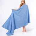 American Soft Linen 100% Cotton 600 GSM Turkish 40x80 Oversized Bath Towel Sheet by AmericanSoftLinen
