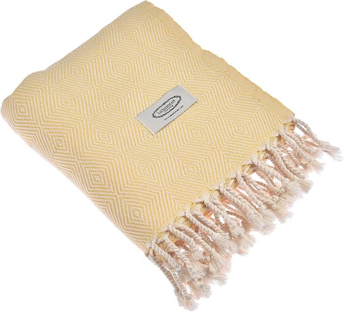 Personalized Embroidered Beach Towel | Throw Blanket, Easy Carry, Sand Free - Image 3