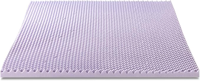 Best Price Mattress 2 Inch Egg Crate Memory Foam Mattress Topper - Image 8