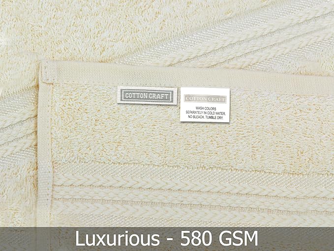 COTTON CRAFT Ultra Soft Bath Towels - Image 7