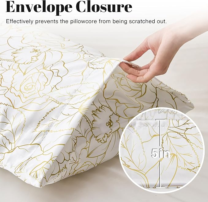 EXQ Home Satin Pillowcase for Hair and Skin Queen - Image 6
