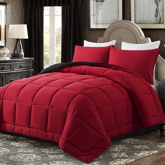 DOWNCOOL King Size Comforter Set -All Season Bedding Comforters Sets - Image 2