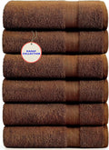 KAHAF COLLECTION 100% Cotton Bath Towels, 24x48 Pack of 6 Towels, Quick Dry by KAHAF+COLLECTION