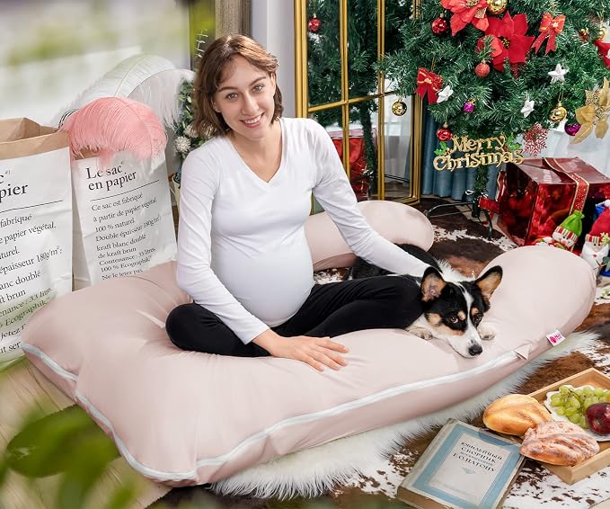 Meiz Pregnancy Pillows, Cooling Pregnancy Pillows - Image 7