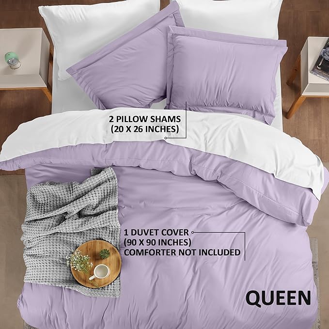 Utopia Bedding Duvet Cover Queen Size - Image 2