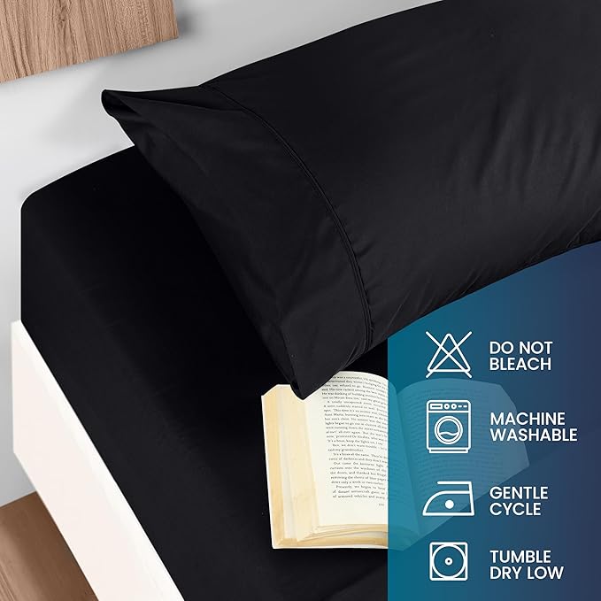 Utopia Bedding Full Size 4 Piece Sheet Set - Image 5