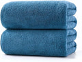 Lumimi Towels 2 Piece Soft Microfiber Bath Towel Set Salon Gym Yoga Travel by Lumimi
