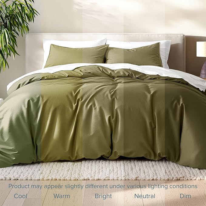 Bare Home Bedding Duvet Cover California King Size - Image 8