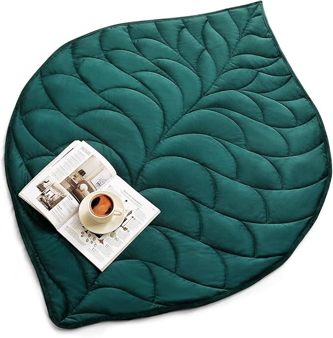 Kaisa Weighted Lap Blanket 5 lbs 41" x 53", Cozy Luxury Crystal Velvet Small by Kaisa
