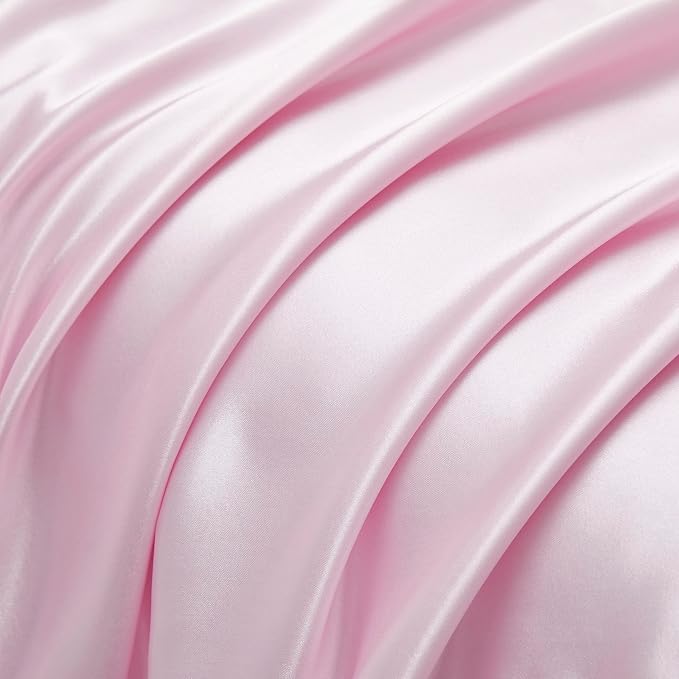 Satin Pillowcases with Zipper （20x30）, Queen Size Pillowcases Set of 2 - Image 4