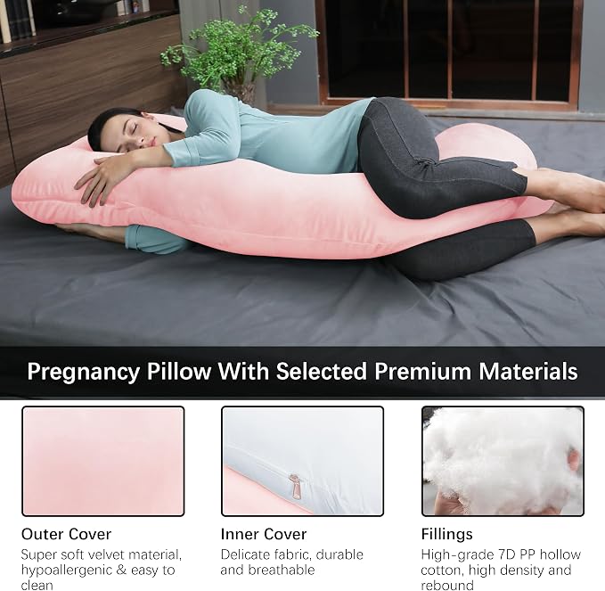 MOON PARK Pregnancy Pillows for Sleeping - Image 3