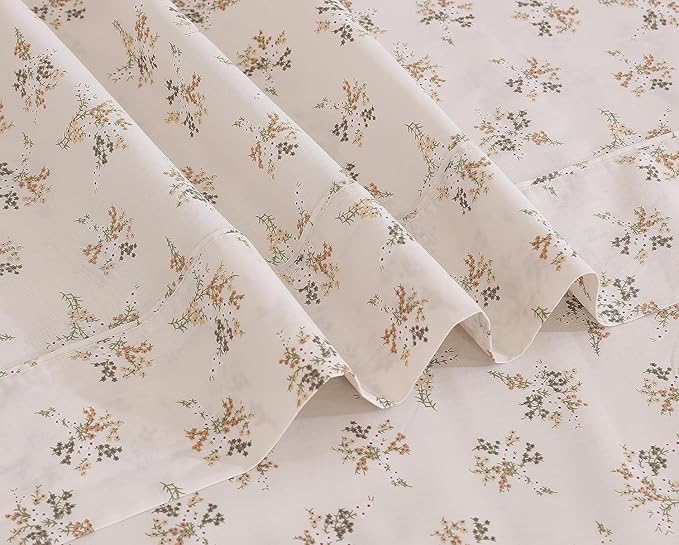 RUVANTI 100% Cotton Sheets – Twin XL Size Percale Bedding, Cooling & Breathable - Image 5