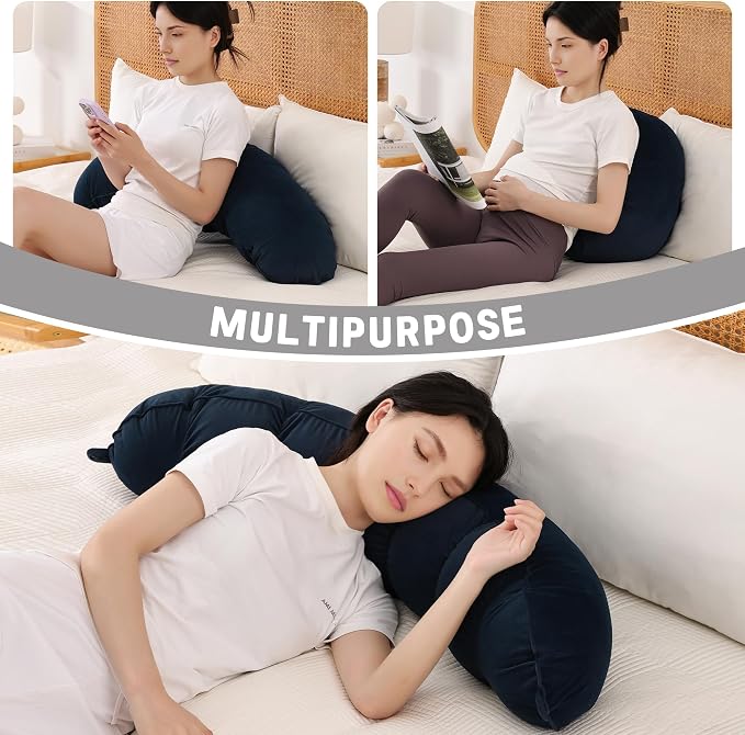 Peallow – Long Round Body Pillow - Image 6